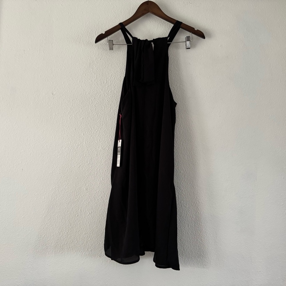 Gibson Naples Swing Halter Dress Small HI SUGARPLUM! Collab NEW Quiet Luxury - Picture 12 of 13